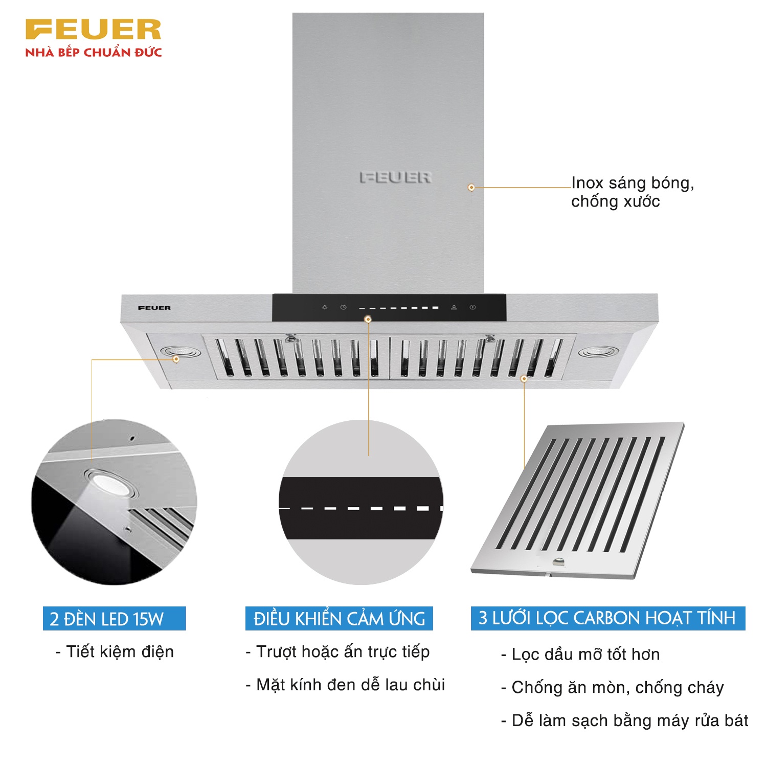 FEUER – Nhà bếp chuẩn Đức